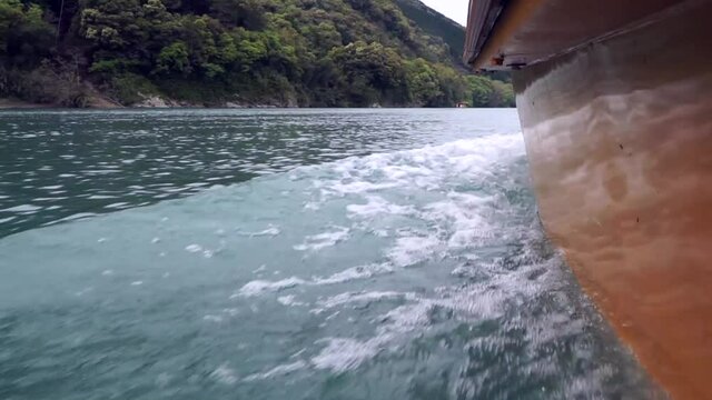 日本の四国高知県に在る四万十川　日本最後の清流と呼ばれる四万十川