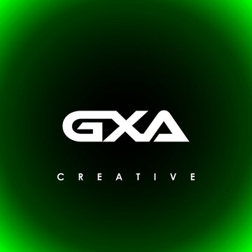 GXA Letter Initial Logo Design Template Vector Illustration
