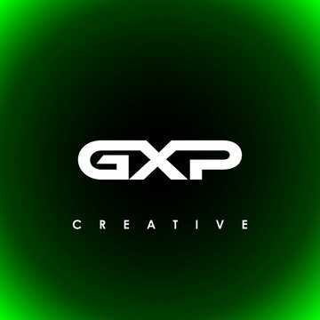 GXP Letter Initial Logo Design Template Vector Illustration