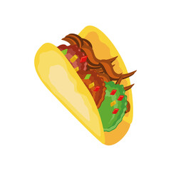 fresh fast food taco