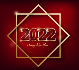 Obraz na płótnie Canvas Happy new year 2022 - chinese new year. Year of the Tiger. Lunar New Year banner design template.