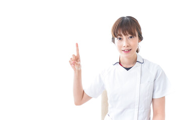 若い女性看護師