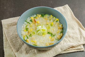 Korean food 'hwangtae gukbap' - dried pollack rice soup