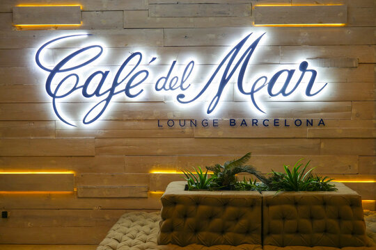 Cafe Del Mar Lounge In Barcelona