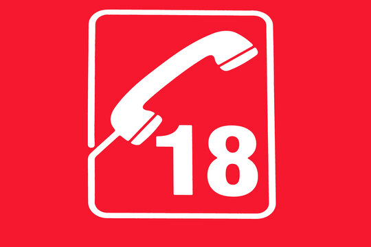 18, appel aux pompiers 