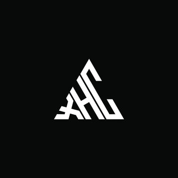 XHC letter logo creative design. XHC unique design
