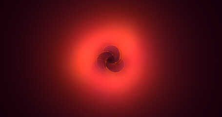 3D rendering abstract multicolor fractal light background