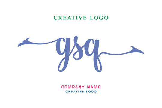 GSQ lettering logo is simple, easy to understand and authoritative