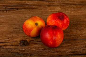 Ripe sweet tasty Nectarine fruit
