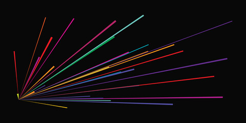 Dynamic, eccentric dynamic comic burst, action trail lines. Explosion, sparkle, spark element. Radial, radiating lines