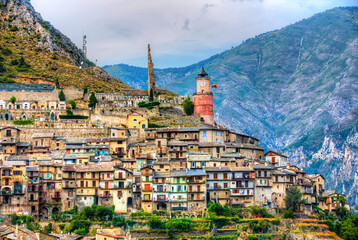 From the City of Tende, Alpes-Maritimes, Provence, France