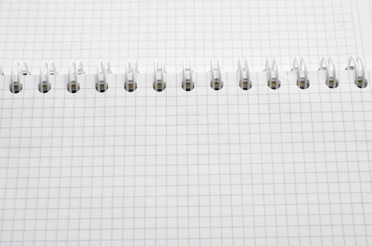 background open white notebook sheets