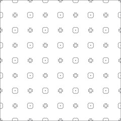 Vector pattern with symmetrical elements . Repeating geometric tiles from striped elements.
