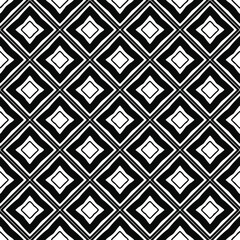  floral seamless pattern background.Geometric ornament for wallpapers and backgrounds. Black and white pattern.