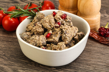 Chicken Liver with cream sauce