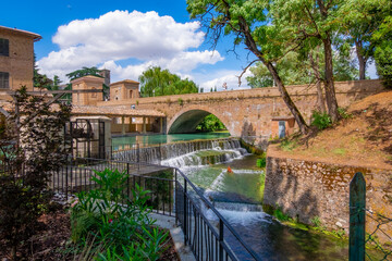 Fototapeta premium Beautiful ancient small village in Umbria, Italy