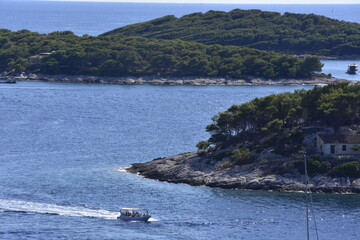 miasto Hvar, Dalmacja, Chorwacja, wyspa, wakacje, zwiedzanie