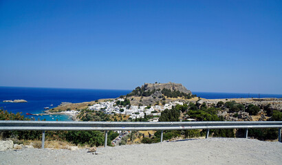 akropolis of Lindos on Rhodes