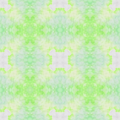 Watercolor Repeat Brush. Soft Peel. Air Green