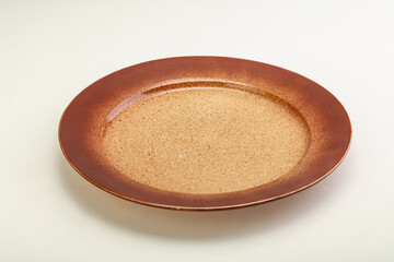 Empty color plate for kitchen