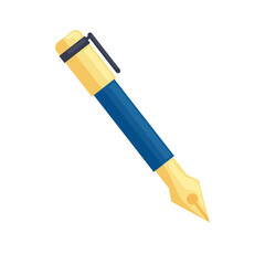 blue pen icon