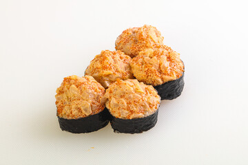 Japanese traditional baked roll with fish