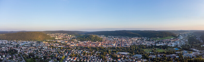 Die Stadt Tuttlingen mit dem Honberg