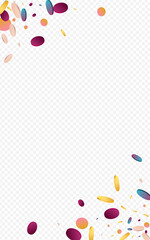 Magic Round Fun Panoramic Purple Background.