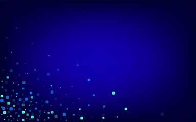 Blue Cell Decoration Blue Vector Background.