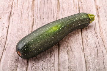 Tasty young organic natural zucchini