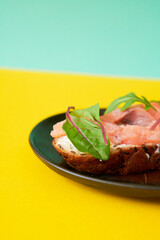 Salmon sandwich