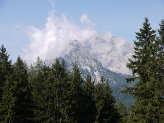 Blick auf den Watzmann
