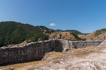 Roccamandolfi, Molise. The Norman Longobard Castle.