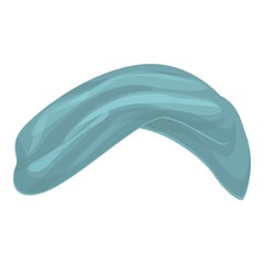 Farmer turban icon cartoon vector. Arab hat. Pagdi headdress