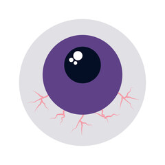 halloween eyeball representation