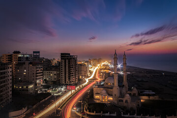 Fototapeta premium city at night