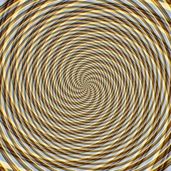 Abstract background illusion hypnotic illustration, delusion attractive.