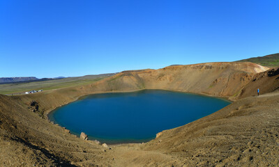 Fototapeta na wymiar Viti Crater Iceland