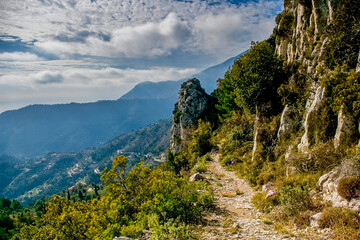 Paysages du Massif du Mercantour, Alpes du Sude, France