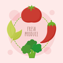 fresh produce card