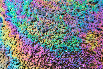 Fototapeta premium colorful rainbow oil slick background