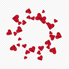 Maroon Color Confetti Vector Transparent