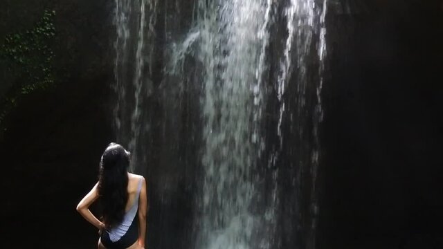 suwat waterfall is rated as one of the best waterfalls in Gianyar, Bali