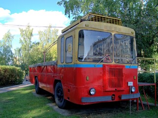 Soviet freight trolleybus.