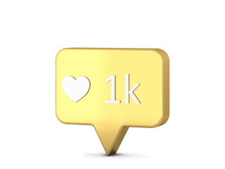 Like notification icon