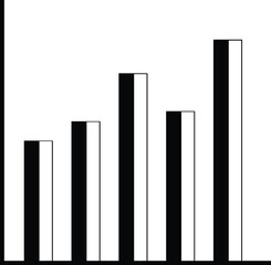 Pie Chart vector icon in meaning Data Analysis