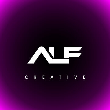 ALF Letter Initial Logo Design Template Vector Illustration