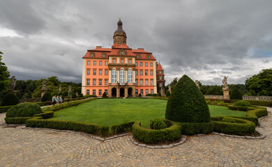 Fototapeta na wymiar Książ Castle near Wałbrzych in Poland