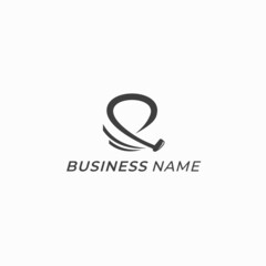 design logo creative kick and stick golf