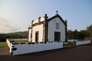 Fototapeta na wymiar Ermida de Sao Salvador in Santa Cruz, Graciosa island, Azores